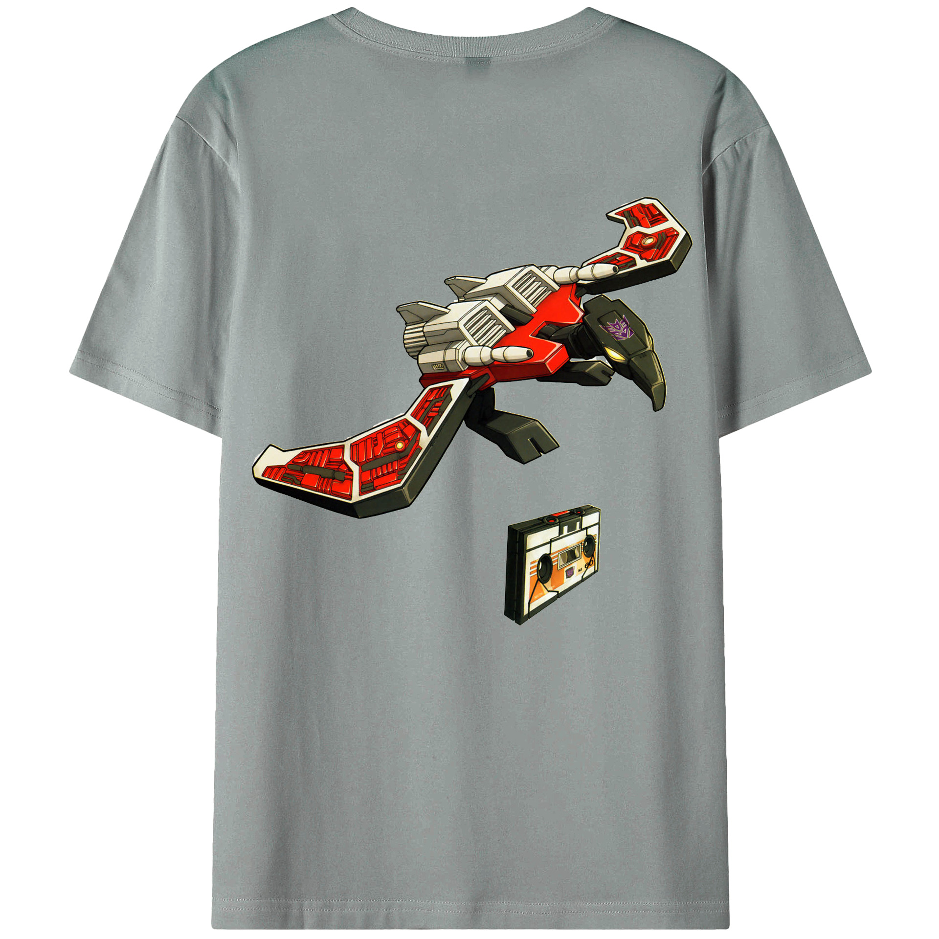 （画像用）  綿100％ メンズ半袖Tシャツ（バックプリント） 通気性